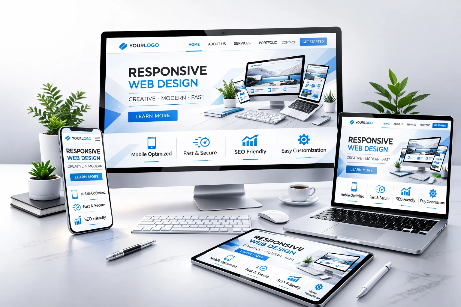 Automated website backup and restore configuration